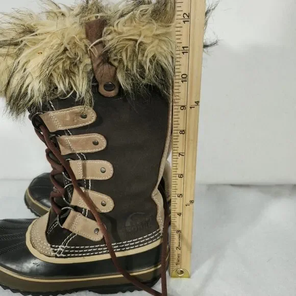 Sorel Womens NL 1540-248 Sz.5 Joan Of Arctic Brown Waterproof Winter Boots - Picture 16 of 16